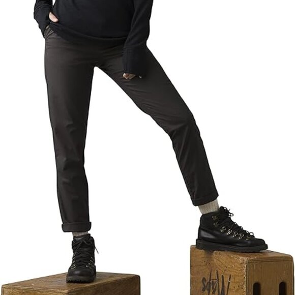 prAna Women's Double Peak All-Around Pant, size 2, charcoal - Picture 6 of 8